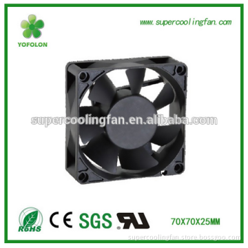 7025 two ball bearing dc axial flow fan for cooker units